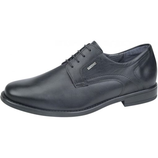 Waldlaufer kényelmi fűzős cipő Henry bőr fekete